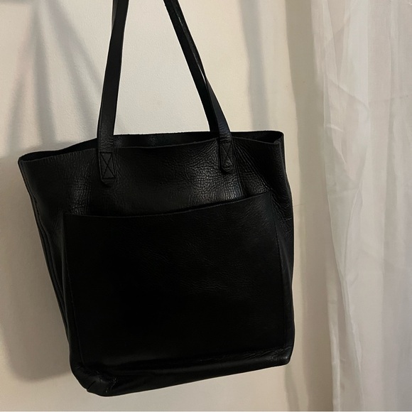Madewell Medium Transport Tote True Black - Picture 8 of 12